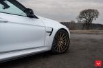 BMW M3 Sedan on Vossen Wheels (VFS2) 2017 года